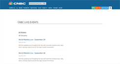 Desktop Screenshot of live.cnbc.com